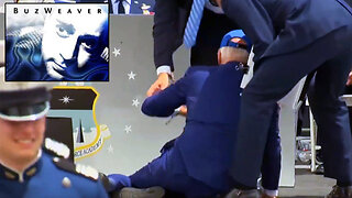 Joe Biden Collapses During Air Force Graduation Much Like His Administration