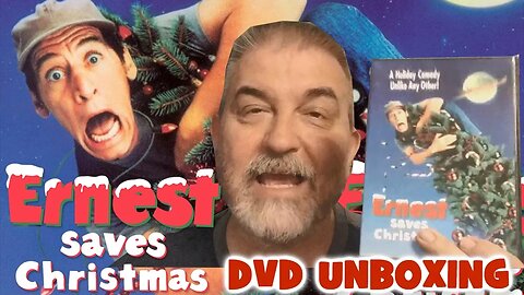 Ernest Saves Christmas DVD Unboxing