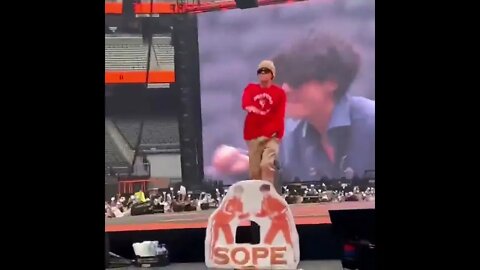 sope 😍 boy with luv sound check