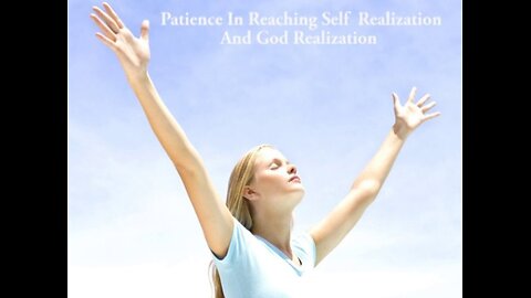 Patience In Reaching Self and God Realization talk by Sri Allen Feldman