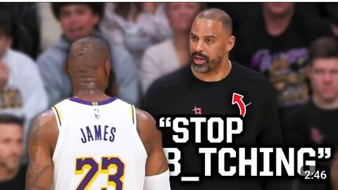 Coach ejected for trash talking LeBron, a breakdown