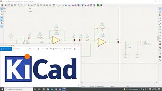 Primeiros Passos - KICAD 6.0.4 / Como criar um esquema eletrônico no KICAD - Aula 2