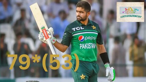 Babar Azam's fifty against New Zealand |Pak Vs New 2nd T20 | @Sport Entertainment