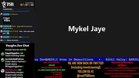 2024-02-13 07:00 EST - Patriots Soapbox AM: with MykelJaye, SkyeBreeze
