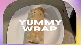 Chicken BBQ wrap