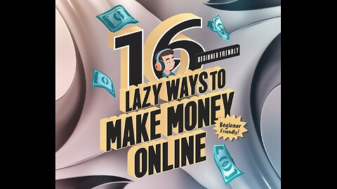16 LAZY Ways to Make Money Online in 2024 (Beginner Friendly!)