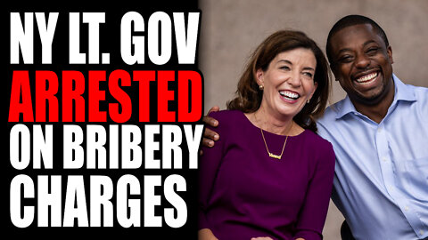 NY Lt. Gov ARRESTED on Bribery Charges