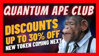 Quantum Ape Club 🙉 Up to 30% Off Starting TODAY!