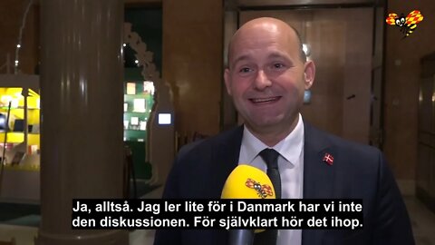 Dansk politiker skrattar åt Löfvens sena insikt att invandring & kriminalitet hör ihop