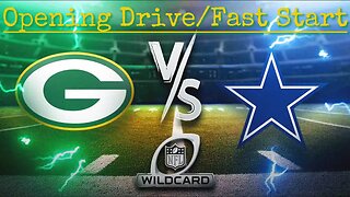 Green Bay Packers Opening Drive vs Dallas Cowboys...Starting Fast and Winning