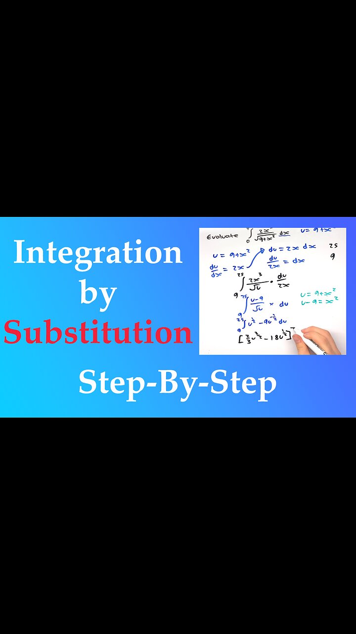 Simplifying Integration by Substitution: Step-by-Step Tutorial for ...
