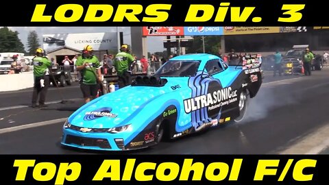 Ultrasonic Top Alcohol Funny Car Lucas Oil Drag Racing Series