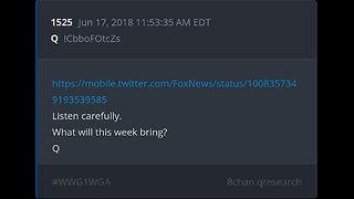 Q 6yr Delta - Post 1525 - Listen Carefully. What will this week bring? Q