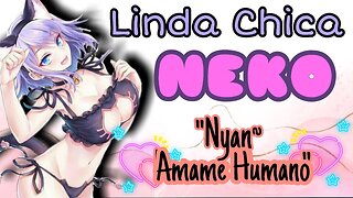 Linda chica neko te ama ASMR Roleplay Esp