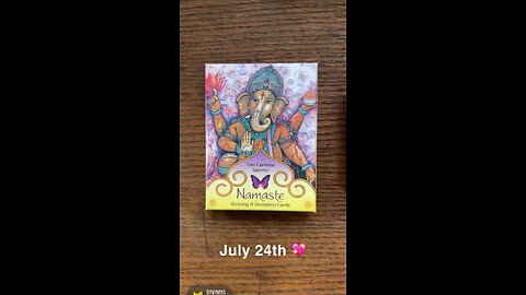 7/24/23 card: oneness