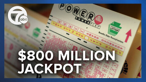 Powerball jackpot hits $800 million with $1 million ticket sold in Michigan
