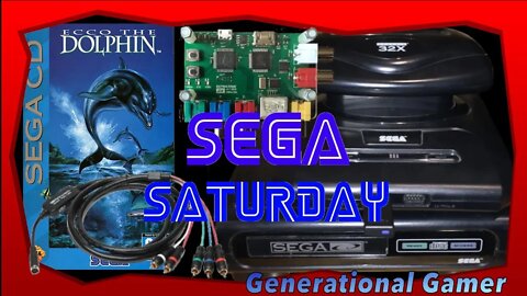 Sega Saturday Featuring Sega CD, HD Retrovision, RetroTink 2x and "Ecco The Dolphin"