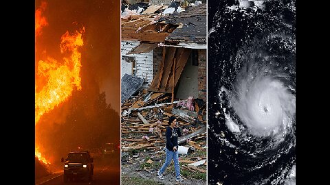 FIRES, FLOODS, EARTHQUAKES
