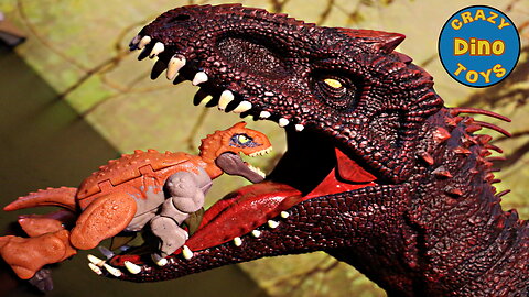 Transformer Jurassic World Dominion Carnotaurus & Stegosaurus Fierce Changers unboxing #JW3 #JW4