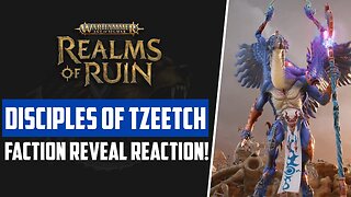 Disciples of Tzeetch Arrived New Faction Reveal | AoS: Realms of Ruin