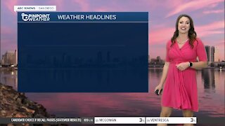 ABC 10News Pinpoint Weather with Meteorologist Megan Parry