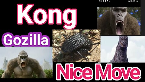 Gozilla VS Kong Nice Fight Move