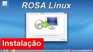 ROSA Linux em dual boot com o Windows. Acompanhe passo a passo a instalação no disco rígido