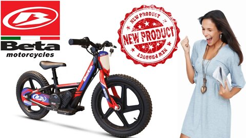 Beta announces NEW electric balance bikes! (COOL FEATURES)