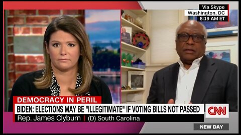 Dem Rep Clyburn: I'm Concerned Elections Will Be Illegitimate If We Don't Pass Democrats Bill