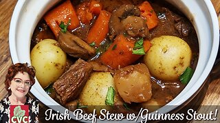 Irish Beef Stew with Guinness Stout Beer!