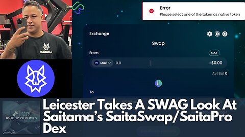 Leicester Takes A SWAG Look At #Saitama #SaitaSwap / #SaitaPro DEX