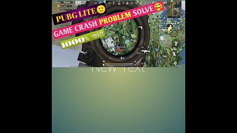Pubg mobile lite crash problem solve!! Problem fix!!