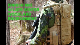 FINNISH M05 CAMOUFLAGE WINTER TEST