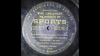 Mel Allen - Excerpts From the Greatest Moments in Sports