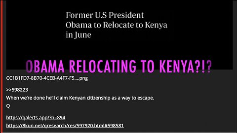 OBAMA RELOCATING TO KENYA?!?