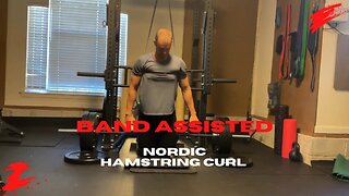 Band Assisted Nordic Hamstring Curl
