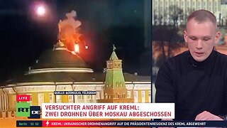 Ukrainischer Angriff auf den Kreml: Zwei Drohnen über Moskau abgeschossen