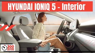 HYUNDAI IONIQ 5 INTERIOR all electric midsize CUV to put the Brand in Electric World