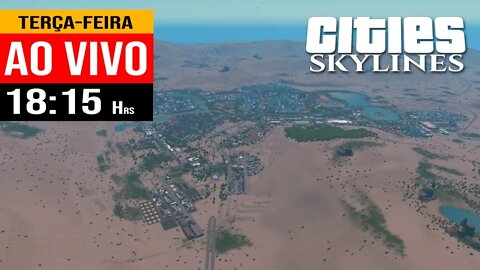 AO VIVO - Cities: Skylines - Saarense 21 - Hidroelétrica