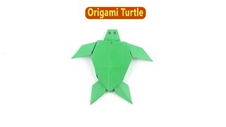 Origami Turtle Easy Tutorial - DIY Paper Crafts