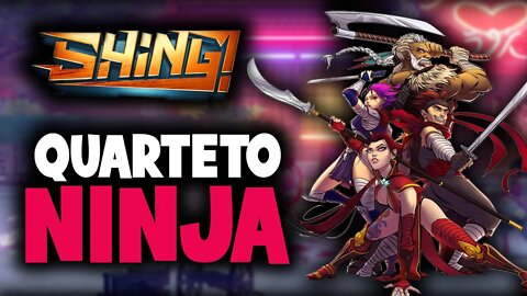 Shing! Quarteto ninja - Primeira parte