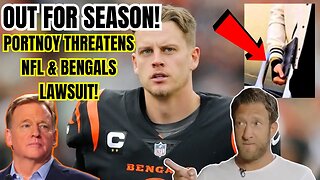 JOE BURROW OUT FOR SEASON! NFL INVESTIGATES Bengals over WRIST INJURY! Dave Portnoy THREATENS BOTH!