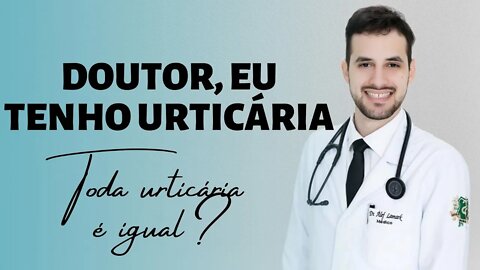 TODA URTICÁRIA É IGUAL? #shorts | Dr. Álef Lamark