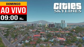 AO VIVO - Cities: Skylines - Saarense 22 - Metrô