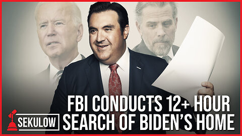 FBI Conducts 12+ Hour Search of Biden’s Home