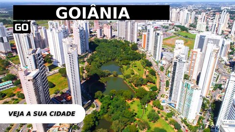 GOIÂNIA - GO | Visão Aérea Feita Por Drones | Minha Cidade 4K