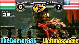 SNK vs. Capcom: SVC Chaos (TheDoctor685 Vs. Lichmassacre) [Hungary Vs. U.S.A.]