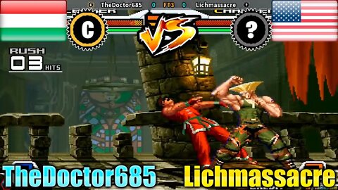 SNK vs. Capcom: SVC Chaos (TheDoctor685 Vs. Lichmassacre) [Hungary Vs. U.S.A.]