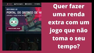 Neon District - Jogo NFT FREE aproveita que dá para fazer uma renda extra sem investir nada.