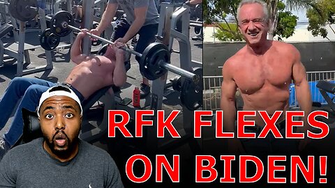 JACKED RFK Jr. FLEXES On Biden And Then Challenges Sleepy Joe To Debate As Trump PRAISES Him!